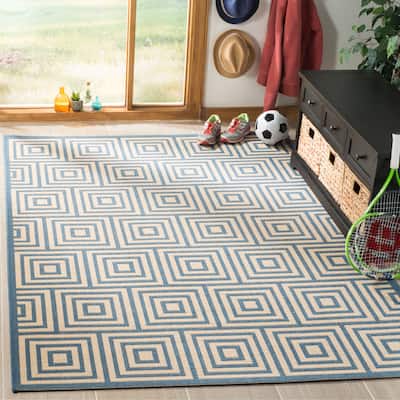 SAFAVIEH Linden Madita Indoor/ Outdoor Waterproof Patio Backyard Rug