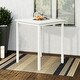 preview thumbnail 2 of 13, CorLiving Miramar Natural Hardwood Outdoor Bar Height Table