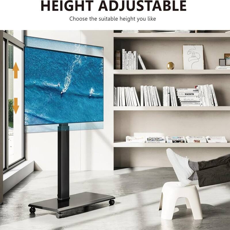 Rolling TV Stand