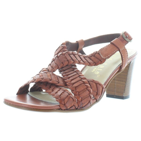 woven heeled sandals