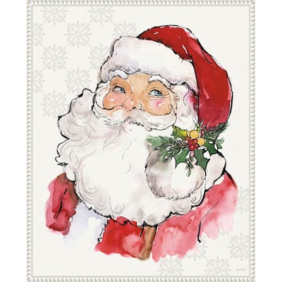 Special Delivery VII by Anne Tavoletti (23 x 28 in.), Framed Canvas Wall Art Print - Sylvie Beaded White