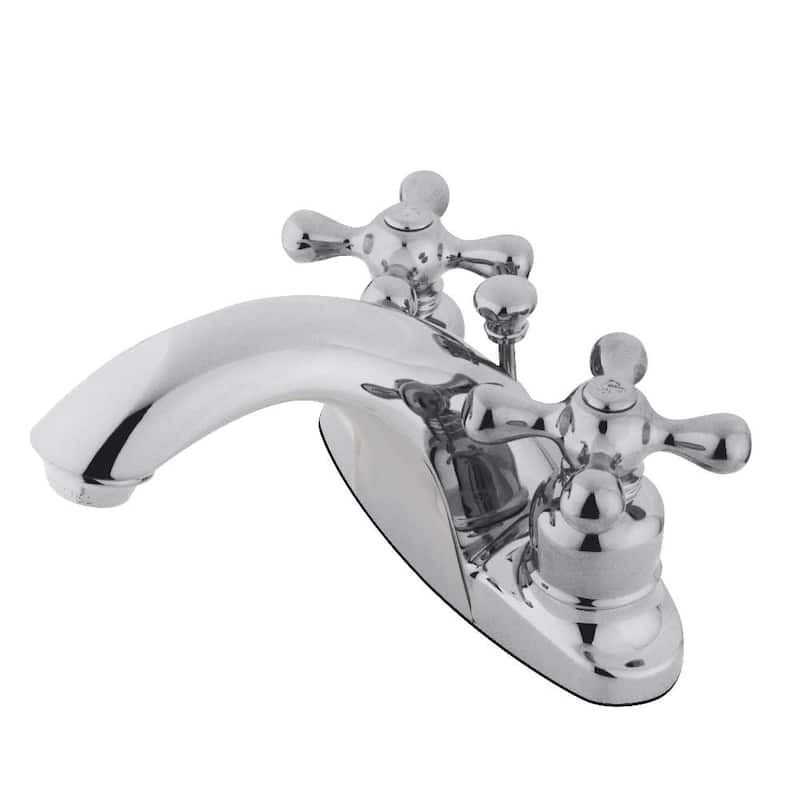 Kingston Brass English Country Centerset Bathroom Faucet with Pop-Up