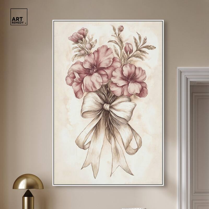Tied with Tenderness I Canvas by Art Remedy