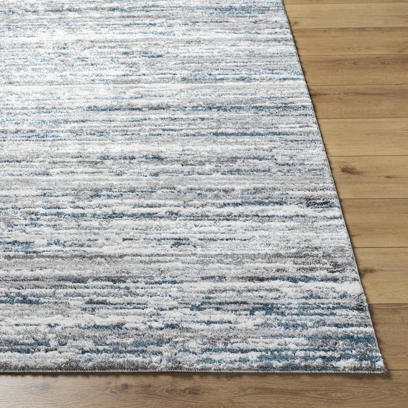 Livabliss Transitional Andorra Plus Stripe Area Rug
