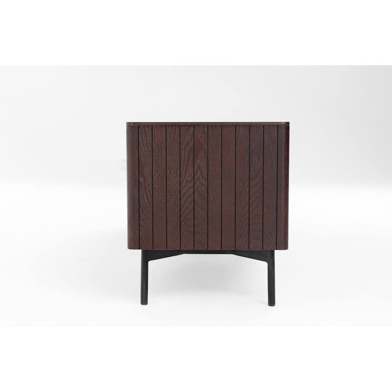 Modrest Calhoun Modern Smoked Ash TV Stand