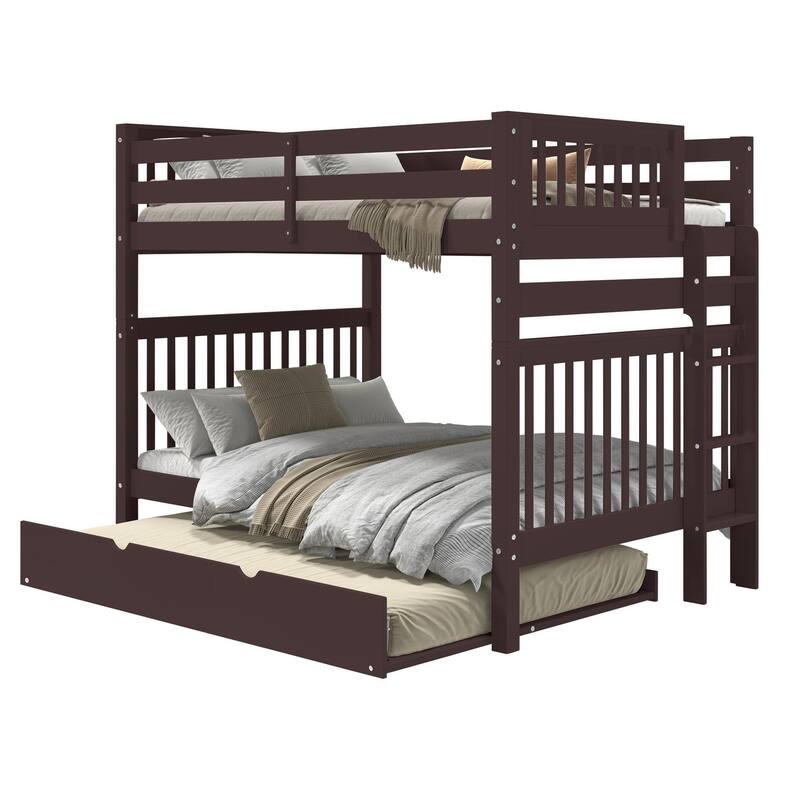 Taylor & Olive Trillium Full over Full Bunk Bed, Full Trundle