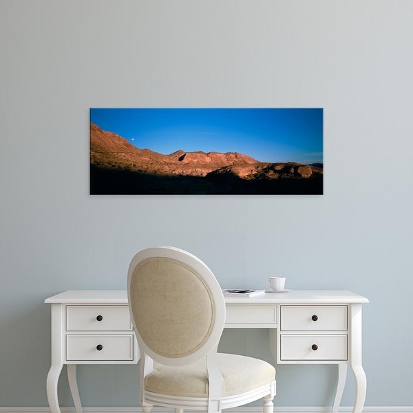 Easy Art Prints Panoramic Images's 'Low Angle View Of Mountains, Big Bend National Park, Texas, USA' Canvas Art