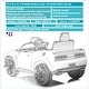preview thumbnail 5 of 19, Kids Electric Car Licensed Dodge Challenger Ride On Car 12V