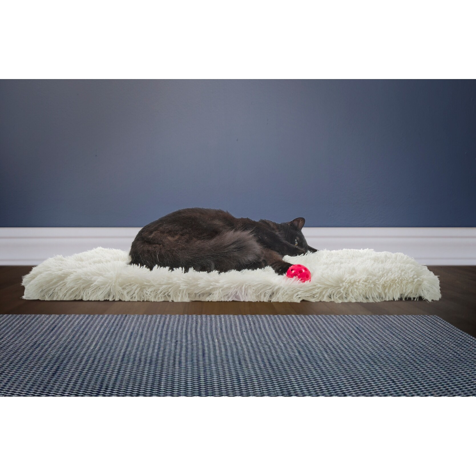 Shop Furhaven Cozy Self Warming Convertible Cuddle Pet Bed Cat