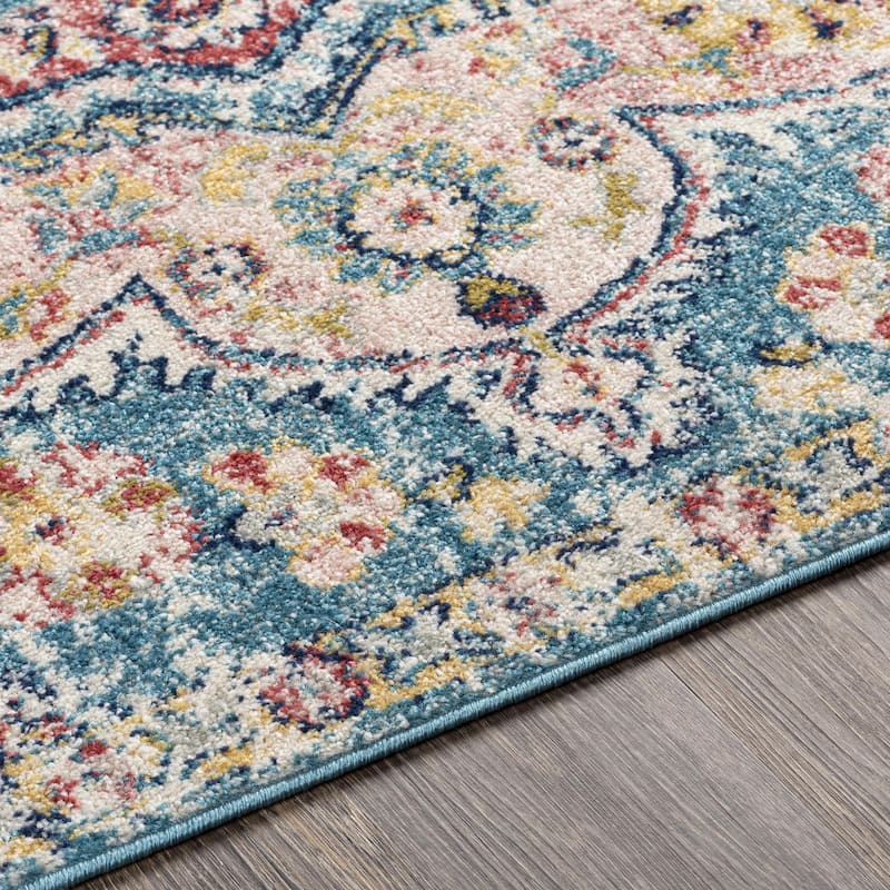 Livabliss Elaziz Updated Traditional Medallion Area Rug