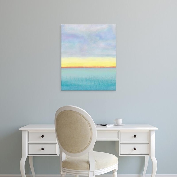 Easy Art Prints Jan Weiss's 'Meadow 2' Premium Canvas Art