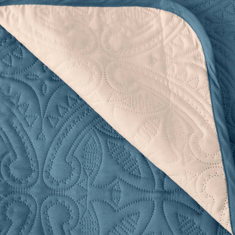Reversible Chair Cover Quilted Pet Furniture Protector Slipcover