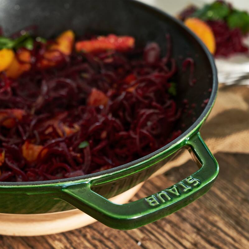 STAUB Cast Iron 4.5-qt Perfect Pan