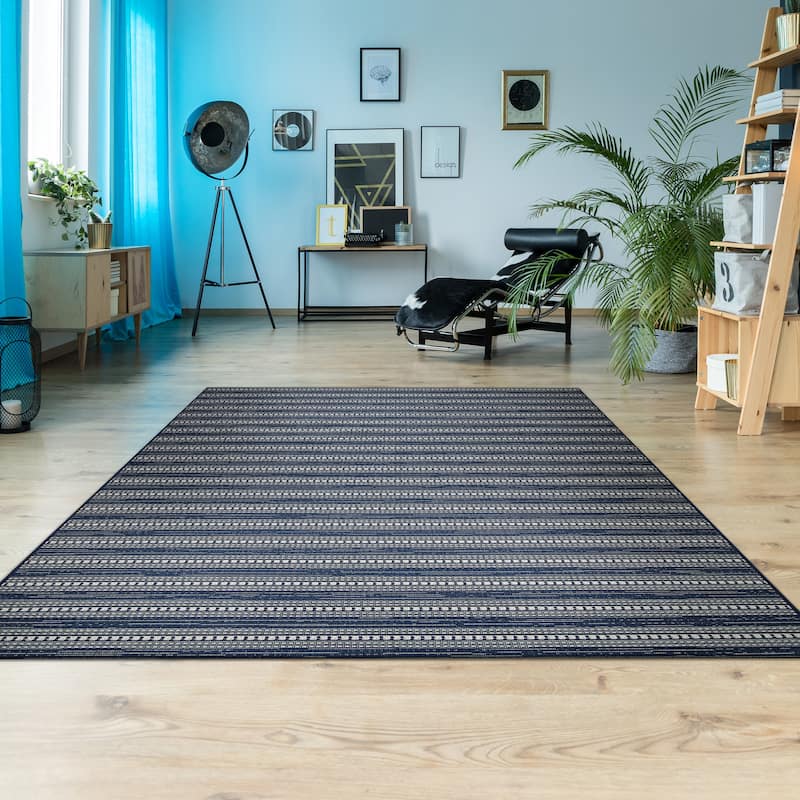 Dream Decor Rugs Hampton Bow Indoor Outdoor Area Rug