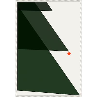 Silent Night 2 by Kubistika Framed Canvas Wall Art Print