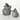 13.25"H Sullivans Tongue-In-Cheek Frog Planters Set of 2, Gray - 10"L x 7.5"W x 13.25"H, 7.5"L x 5.5"W x 9.25"H