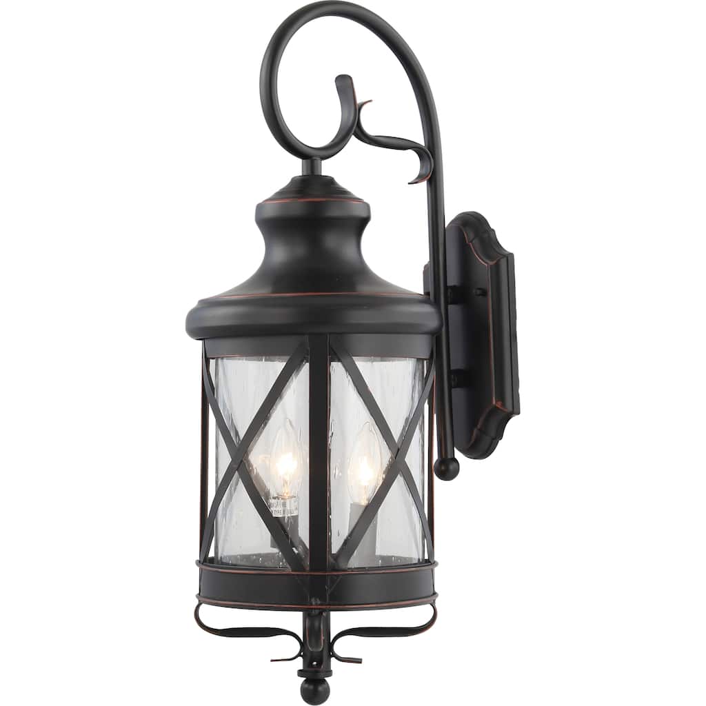 Volume Lighting 3-Light In/Out-door Black Copper Aluminum Wall Sconce