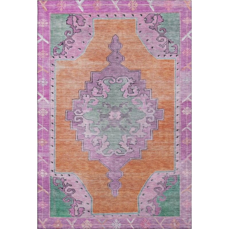 Premium Washable Super Soft Vintage Traditional Mayfield Rug