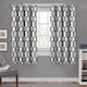 Exclusive Home Kochi Light Filtering Linen Blend Grommet Top Curtain Panel Pair - 54" w x 63" l - Indigo