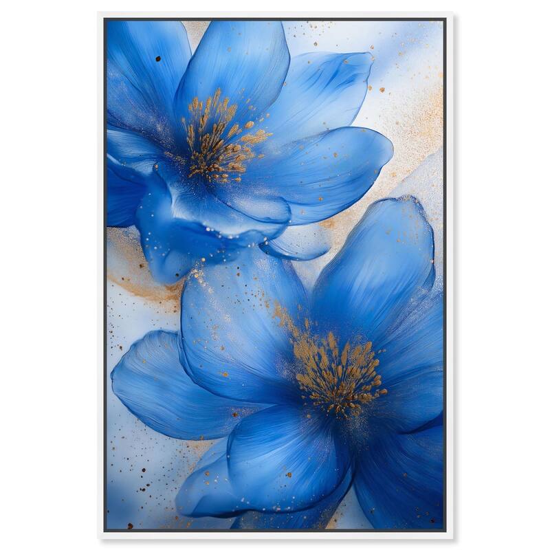 Twilight Teal Tint II Canvas by Art Remedy - 10" x 15" - White