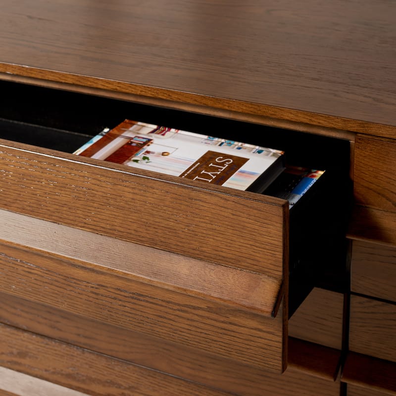 SAFAVIEH Couture Milada 6 Drawer Wood Dresser