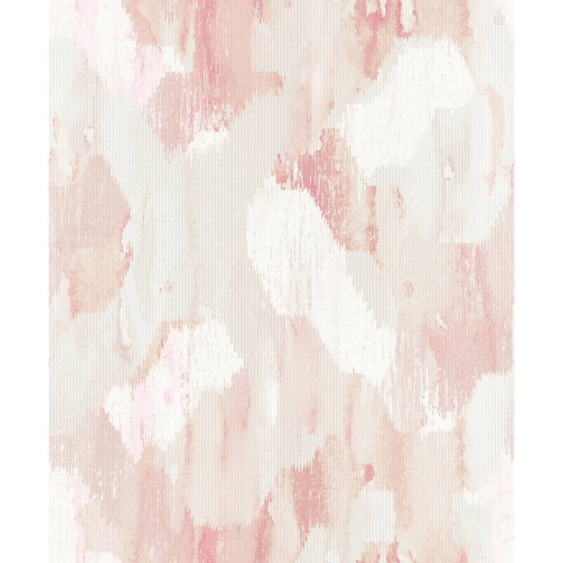 Scott Living Mahi Blush Abstract Wallpaper