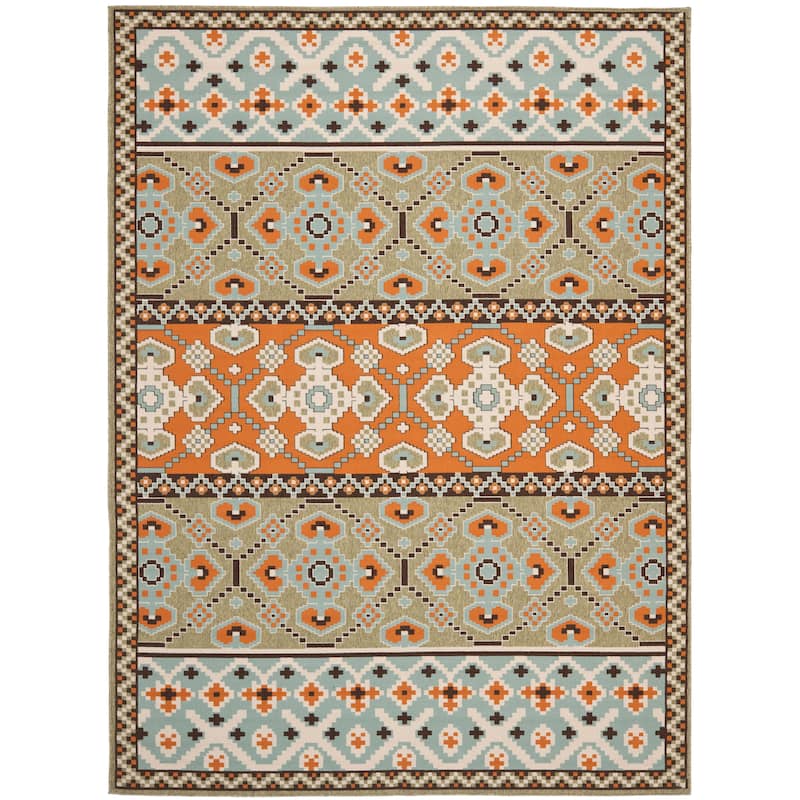 SAFAVIEH Veranda Anneruth Indoor/ Outdoor Waterproof Patio Backyard Rug