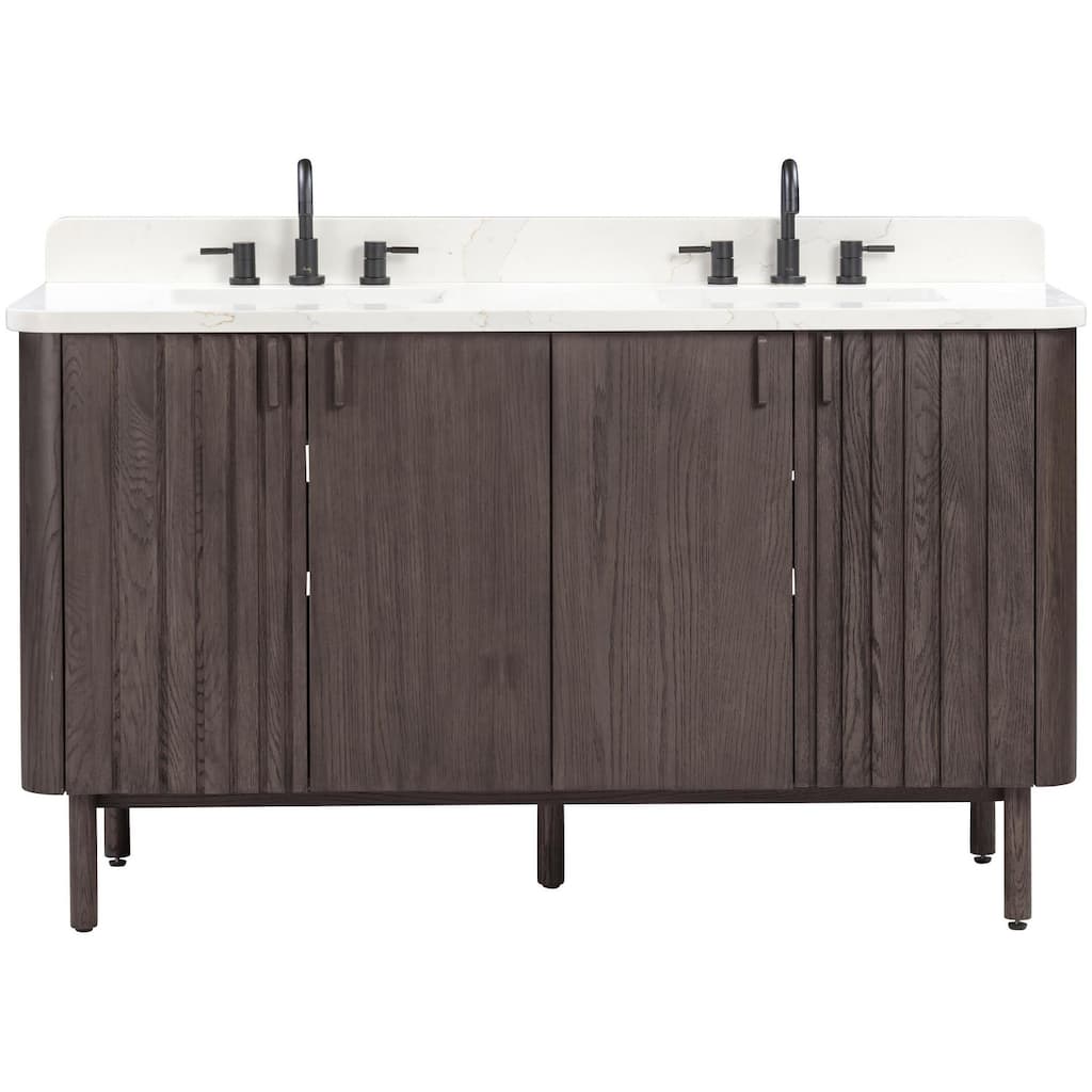 Avanity BLAKELY-VS61 Blakely 60" Free Standing Double Basin Vanity Set