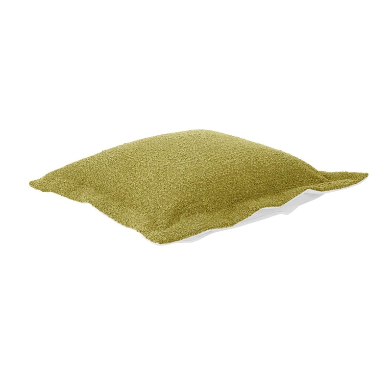Allan Andrews Indoor/Outdoor Puff Ottoman Cushion & Cover Only, Alicante Collection - Moss