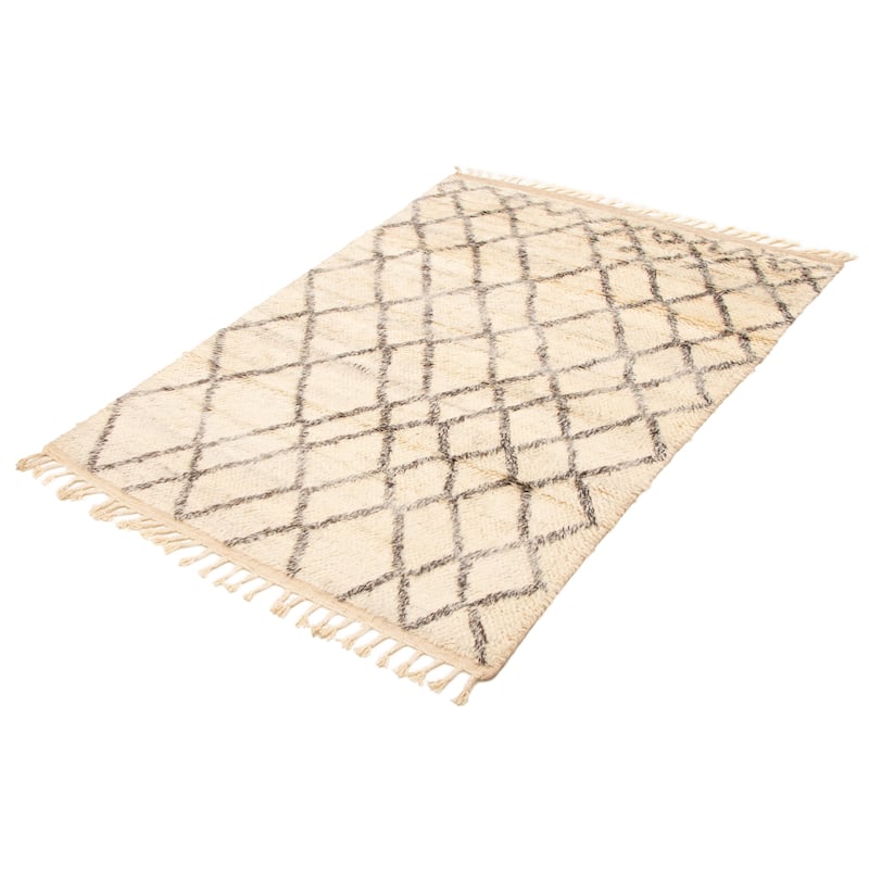 Tangier Cream Rug 5'4" x 8'1" - 5'4 x 8'1