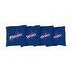 preview thumbnail 1 of 1, Francis Marion University Patriots Blue Cornhole Bags All-Weather Resin Filled