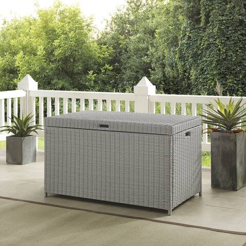 Bradenton Outdoor Wicker Storage Bin
