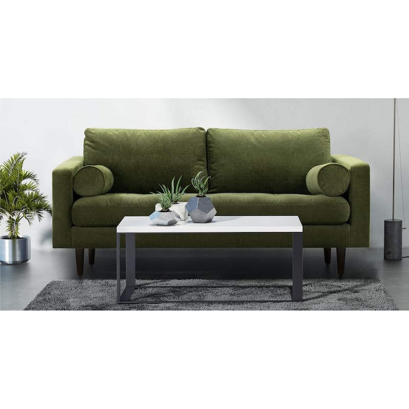 Poly & Bark Napa 72" Velvet Fabric Sofa