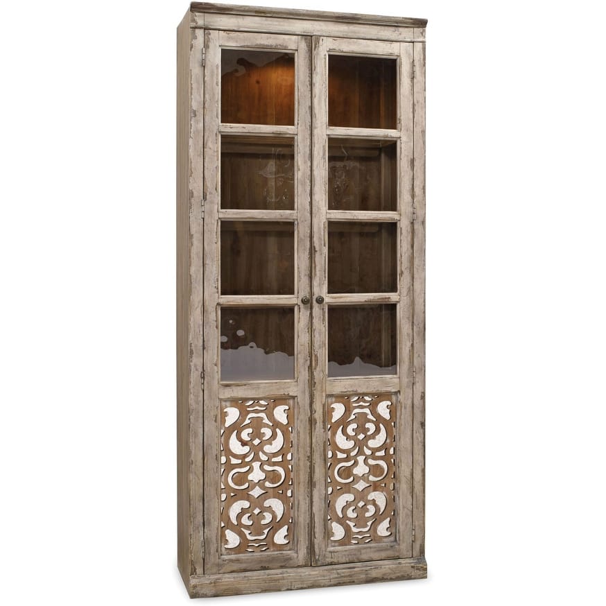 Hooker Furniture 35 Inch Wide Hardwood Hutch from the Chatelet