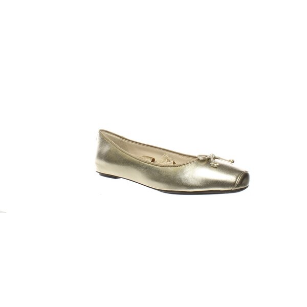 cole haan gold flats