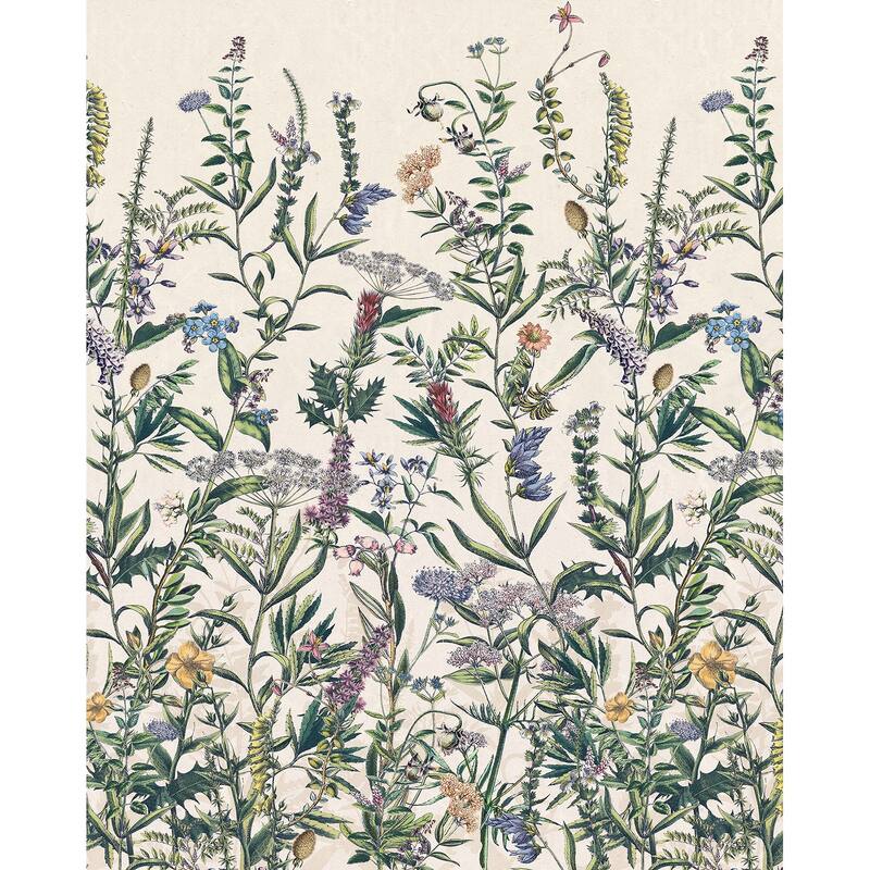 Komar Flowering Herbs Wall Mural