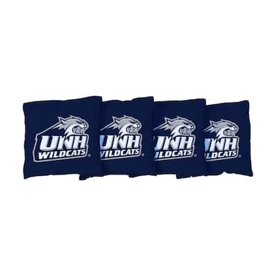 New Hampshire Wildcats Blue Cornhole Bags