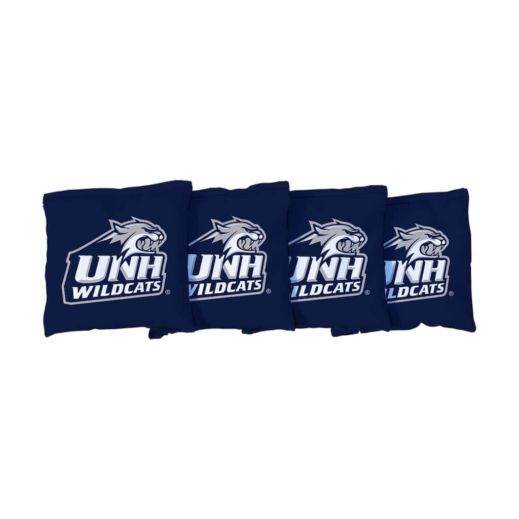 New Hampshire Wildcats Blue Cornhole Bags