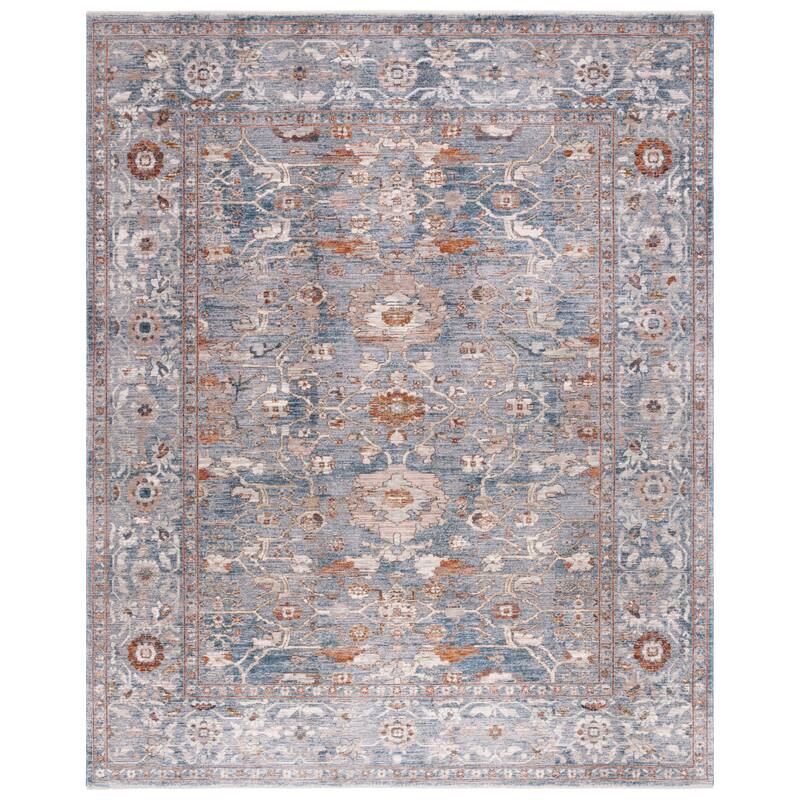 SAFAVIEH Heirloom Aurora Traditional Oriental Rug - 8' x 10' - Blue/Grey