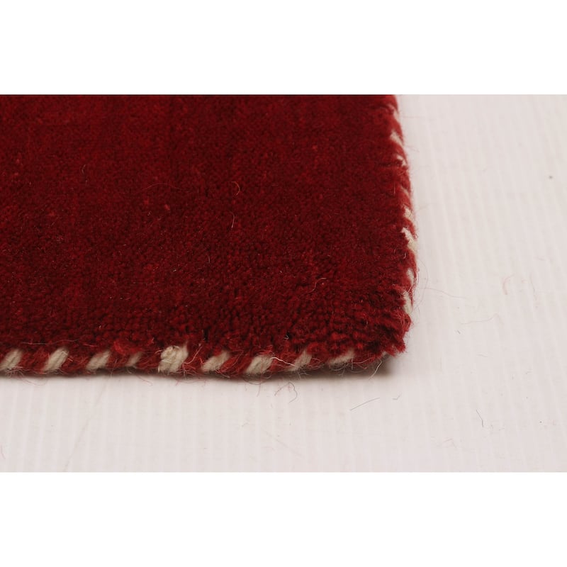 Kashkuli Gabbeh Red Rug 2'8" x 16'0" - 2'8 x 16'0