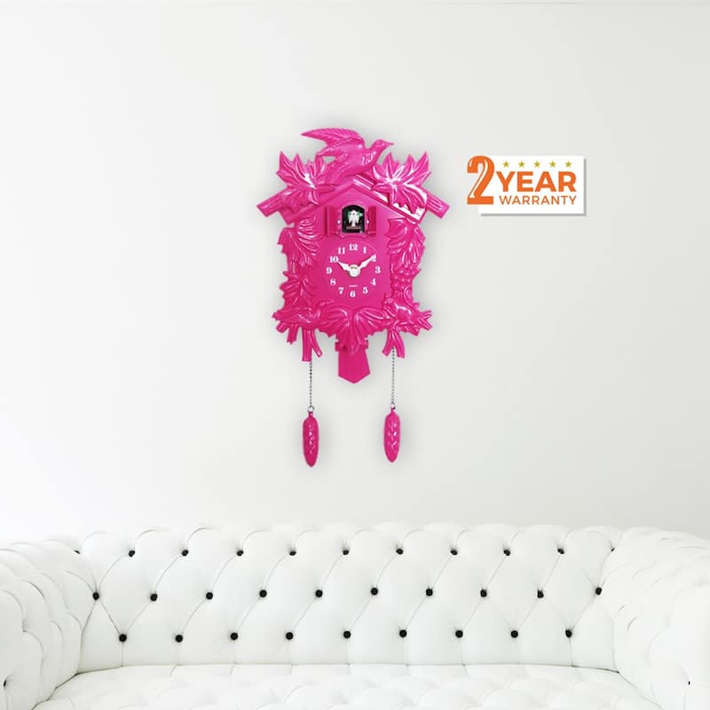 Walplus Pink Cuckoo Clock DIY Art Home Decoration Home Decor Idea