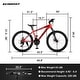 preview thumbnail 13 of 19, Rycheer Elecony 24 inch Mountain Bike Bicycle for Adults Aluminium Frame Bike Shimano 21-Speed with Disc Brake