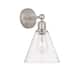 Option Satin Nickel / Clear