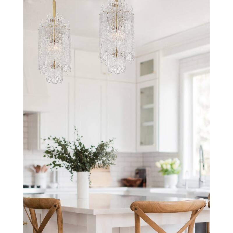 Crystorama Lighting Group ACK-921 Ackerly 9" Wide Mini Pendant with