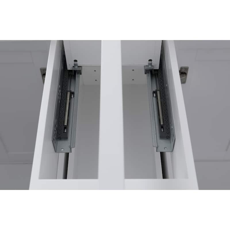 London 60" Double Sink Vanity Base Only