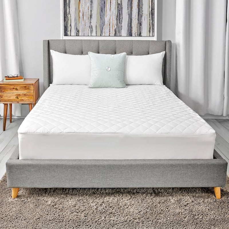 Sealy Luxury Cotton Mattress Pad - White