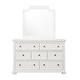 preview thumbnail 2 of 1, Savannah 7-Drawer Dresser - White Finish