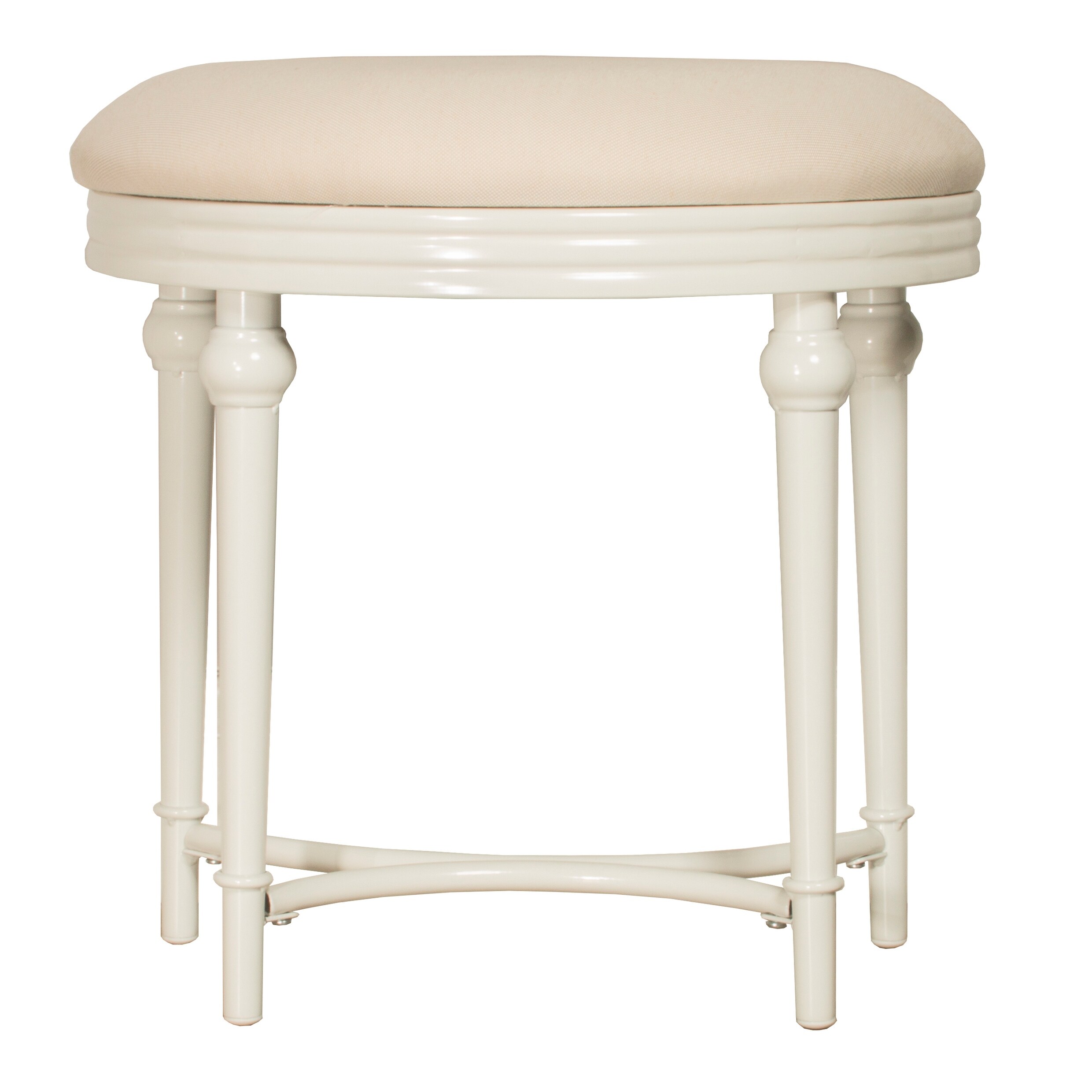 Hillsdale Furniture Cape May 13 Backless Metal Vanity Stool
