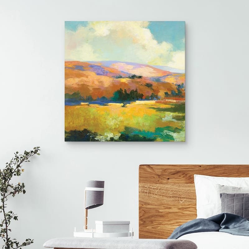 Daybreak Valley II by Julia Puriton Canvas Art Print