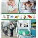 preview thumbnail 3 of 4, DolliBu Soft Huggable Blue Penguin Stuffed Animal with Baseball Plush - 6 inches